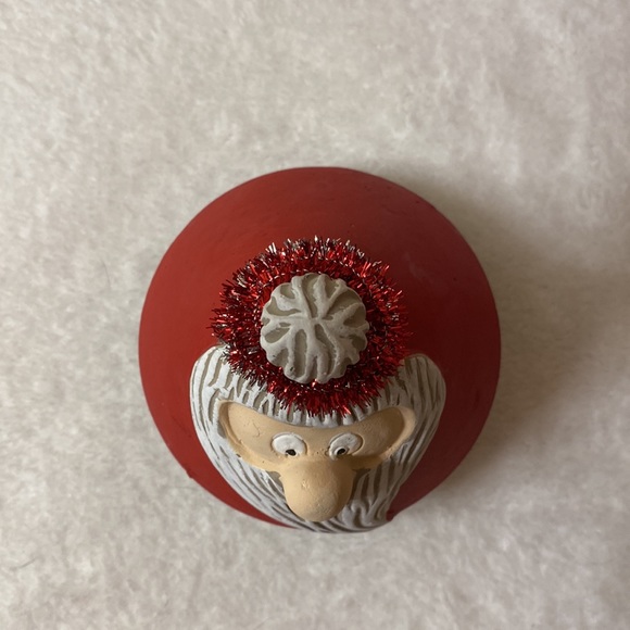 Cute “ROLY POLY” Concrete Santa 🎅🏼 - Picture 5 of 7